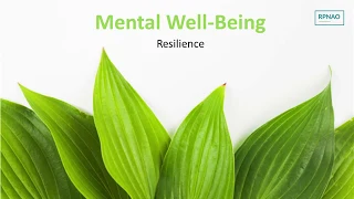 Self-Care - Mental - Resilience