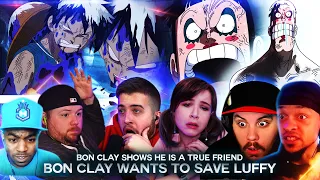 Bon Clay Wants To Save Luffy ! Reaction Mashup