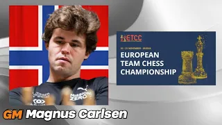 🔴 Magnus Carlsen European Team Chess Championship 2023