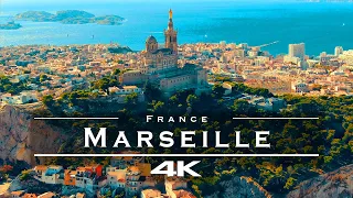 Marseille, France 🇫🇷 - by drone [4K]