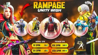 RAMPAGE UNITY WISH EVENT + FREE LEGENDARY BUNDLES - MR CREATIVE TAMIL