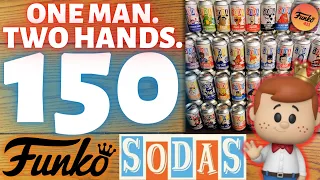 150 FUNKO SODAS! The Biggest Funko Soda Opening Ever! Ultimate Funko Soda Chase Roulette!