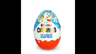 #Open ##kinder surprise MAXI#.# Открываю## киндер сюрприз Макси. #