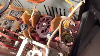 Yaesu FT-102 rear wiring notes on RF board