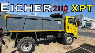 New Volvo Eicher 2110 XPT tipper walkaround video price? power?  Features? #viral #eicher2110xpt