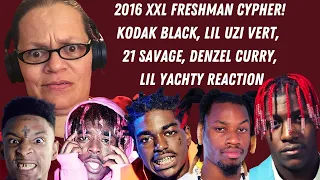 2016 XXL FRESHMAN CYPHER! KODAK BLACK, LIL UZI VERT, 21 SAVAGE, DENZEL CURRY, LIL YACHTY! (REACTION)