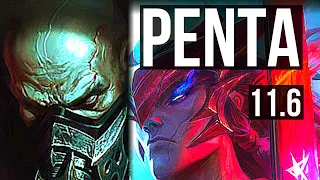 URGOT vs YONE (TOP) | Penta, 1800+ games, 12/3/12, Legendary, 1.2M mastery | EUW Grandmaster | v11.6