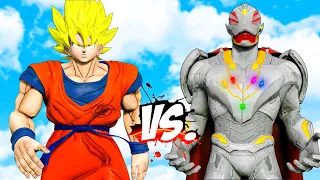 GOKU vs ULTRON - DRAGON BALL vs MARVEL SUPERVILLAIN - EPIC SUPERHEROES WAR