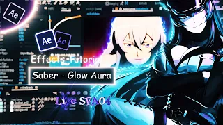 Saber - "FREE PLUG-IN" - Glow Aura in After Effects | AMV Tutorial