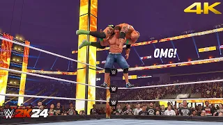 WWE 2K24 - John Cena vs. Batista  - WWE Title Match | PC [4K60]