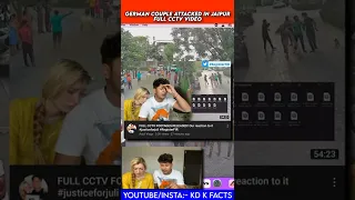 Arjuli Vlogs Attacked Full CCTV Footage Released😲Indo German Couple Attack Video😡German Couple Vlogs