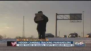 Cash flows to Indianapolis panhandlers caught in lies