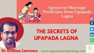 Upapada Lagna and Marriage- The secrets - Sir William Lawrence