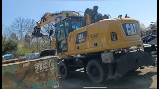 crushing a jeep Laredo suburban old Ford custom cab just another day at greens