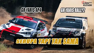 GR Yaris Rally2 & AP4 Serupa Tapi Tak Sama
