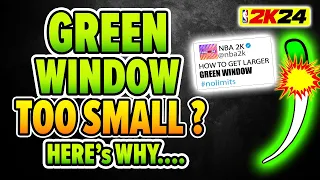 Is your Green Window TOO SMALL? Here's why