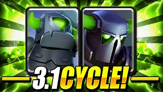 THE ULTIMATE NEW TROPHY COMBO!! 3.1 DOUBLE PEKKA CYCLE IS INSANE!! - Clash Royale Pekka Deck