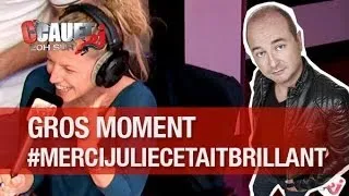 Gros moment de malaise #mercijuliecetaitbrillant - C'Cauet sur NRJ