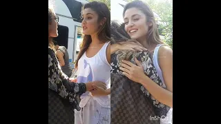 HANDE ERCEL SHOOTED SECRETLY BY FANS IN THE STREET 😍#handeerçel #handeercel