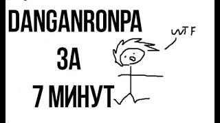 ВСЯ DANGANRONPA В PAINT ЗА 7 МИНУТ