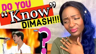 🔥 SINGER REACTION/ANALYSIS TO "DIMASH" - KNOW ~ NEW WAVE 2019