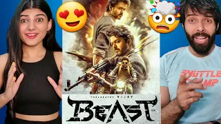 BEAST Official Trailer REACTION!! | Thalapathy Vijay | Sun Pictures | Nelson | Anirudh | Pooja Hegde