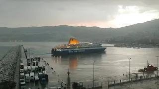Blue Star Delos: Παρθενική άφιξη στο λιμάνι της Καβάλας!