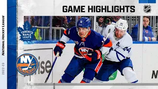 Maple Leafs @ Islanders 3/21 | NHL Highlights 2023