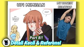 UPI KEJEDOT JENDELA UKS 🥵 || DETAIL KECIL SERTA REFERENSI DI WEBTOON WEE! PART 8