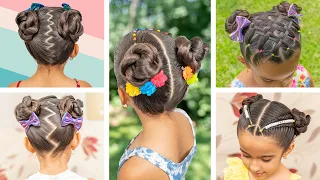 5 Ideas Fáciles Para Hacer Chonguitos Japoneses / Peinados Fabulosas Para Niñas 😍