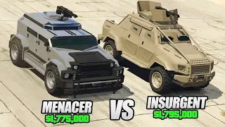 GTA 5 Online - MENACER vs INSURGENT CUSTOM! ($1,775,000 vs $1,795,000)