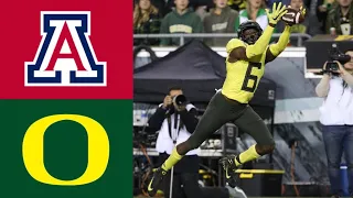 Arizona vs #6 Oregon Highlights | NCAAF Week 12 | College Football Highlights