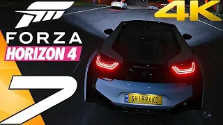 Forza Horizon 4 - Gameplay Walkthrough Part 7 - BMW i8 & Jaguar C-X75 [4K 60FPS ULTRA]