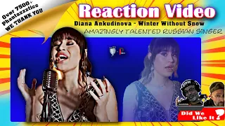 🎶2 Americans React To: Diana Ankudinova | Winter Without Snow🎶 #reaction #dianaankudinova