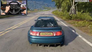 The Crew Motorfest - 1990 Hoonigan Audi Scotto's Coupe quattro | Thrustmaster T300RS Gameplay