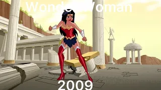 Evolution of Wonder Woman (my mom’s special again)