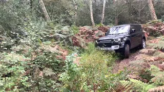 A quick taste of what’s to come - Electric Off-Roading in the Defender p400e PHEV