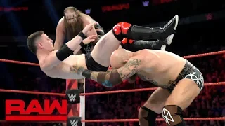 The Viking Raiders vs. Colin & Devin Justin: Raw, July 8, 2019