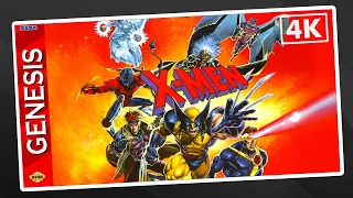 [SEGA Genesis Longplay] X-Men | Full Game Walkthrough | 4K