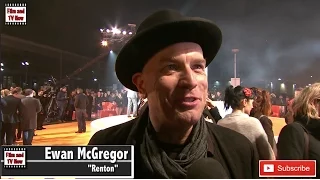 Ewan McGregor was all smiles at the T2 Trainspotting World Premiere