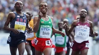Mo Farah, Bekele, Kipchoge and Lagat at 5000m Berlin 2009 [HD]