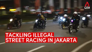 Tackling illegal street racing in Jakarta, Indonesia