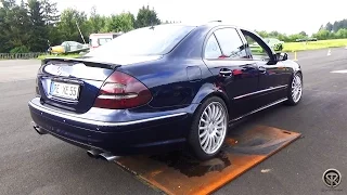 MERCEDES E55 AMG W211 - BRUTAL SOUNDS!