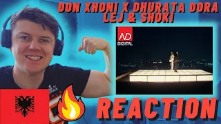 DON XHONI x DHURATA DORA - LEJ &  SHOKI (FREESTYLE) - IRISH REACTION