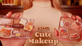 ASMR | Soft Whispers While I Do Your Hair & Makeup🌙 (tapping, face touch, whispers) {layered sounds}