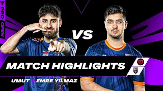 The battle for top spot heats up 🔥 | Umut VS Emre Yilmaz - Match Highlights | EA