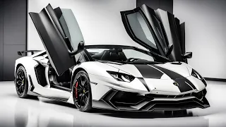 Unveiling the Beast: Lamborghini Aventador SVJ Roadster 2025