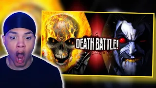 HOLYY HE GOT SMOKED!! 🔥 | Ghost Rider VS Lobo DEATH BATTLE REACTION!