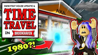 NEW SECRET HOUSE UPDATE + TIME TRAVEL IN BROOKHAVEN IN BROOKHAVEN (Roblox Brookhaven RP)