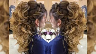 خطوات تسريحة شعر للافراح كتير حلوة وسهلة خطوة بخطوة 😍😍 تعلم أجمل تساريح الشعر 🤩🤩Hairstyle